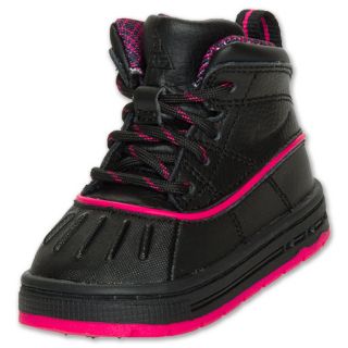 Nike Woodside Toddler Boots Black/Fireberry