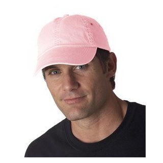 Anvil Fashion Color Twill Cap   Charity Pink Clothing