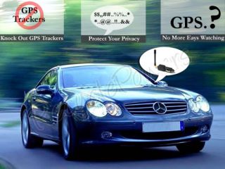  Vehicle Car Mini GPS signal Jammer Blocker Anti Tracker Antenna Spy