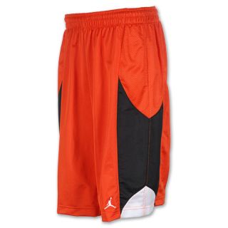 Mens Jordan Durasheen Shorts Team Orange/Black