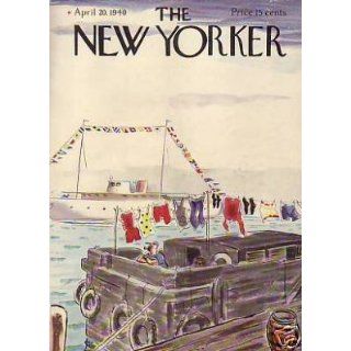 1940 New Yorker April 20   Yacht and Houseboat flags