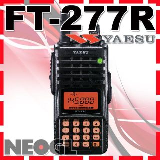 This is original Yaesu FT 277R UHF FM 5W handheld transceiver. 100%