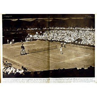 1949 WIMBLEDON TENNIS SPORT GERTRUDE MORAN HOAHING: Home