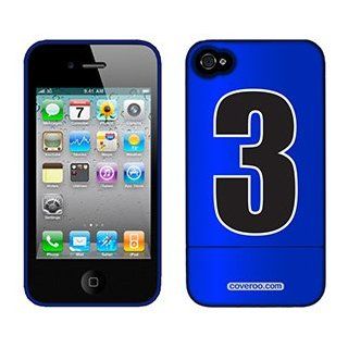 Number 3 on AT&T iPhone 4 Case by Coveroo  Players