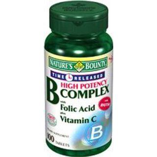 530 Vitamin B Complex Time Release Plus C Tablets 100 Per