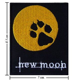 3pcs Twilight Book Series New Moon Logo 1 Embroidered Iron