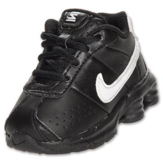Nike Toddler Shox Classic Running Shoes Black/White