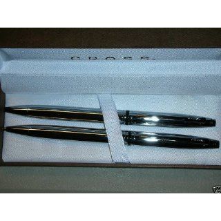 Cross Avitar Chrome Pen & Pencil Set in Gift Box