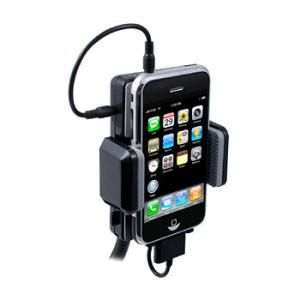 Verizon iPhone 4 4G FM Radio Transmitter Car Dock Mount