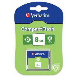 Verbatim Compact Flash Card 8GB 44040 Computers