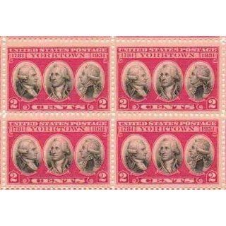 Yorktown 1781 1931 Set of 4 x 2 Cent US Postage Stamps NEW