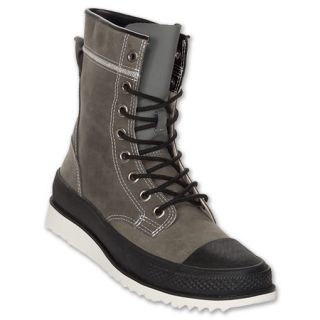 Converse Major Mills Leather Mens Boots Charcoal