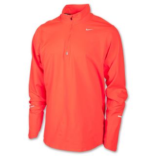 Mens Nike Element Half Zip Jacket Orange