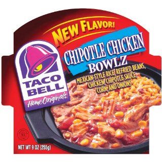 Taco Bell Chicken Chipotle Bowl, 9 Ounce Boxes (Pack of 12) 