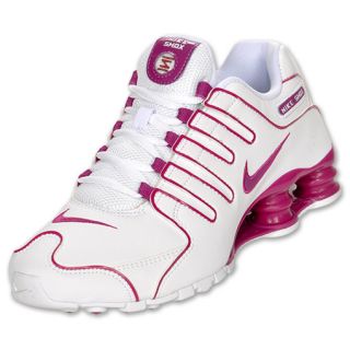 Womens Nike Shox NZ White/Rave Pink