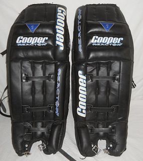 Youth Hockey Goalie Cooper Reactor 32 Leg Pads Protective Equipment