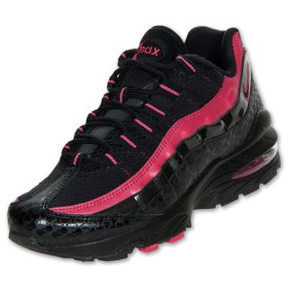 Girls Gradeschool Nike Air Max 95 Black/Pink