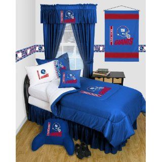 New York Giants TWIN 11 Pc Bedding Set   Locker Room