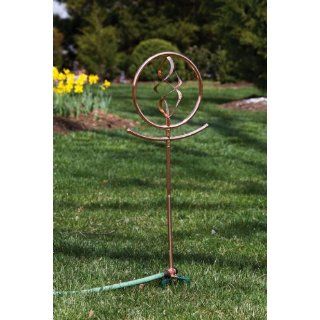 Decorative Copper Finish Sprinkler with Double Helix