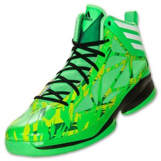 Mens adidas Crazy Fast Basketball Shoes Green Zest