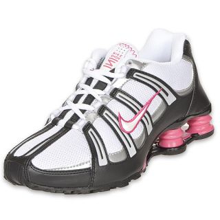 Nike Womens Shox Turbo Running Shoe White/Black