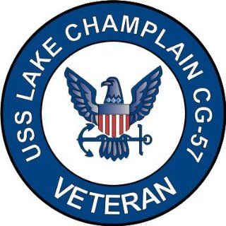 US Navy USS Lake Champlain CG 57 Ship Veteran Decal Sticker 5.5