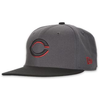 New Era Cincinnati Reds 2 Tone Fitted MLB Cap Grey