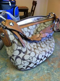 Authentic used Coach purse Adult owned Hobo Brown
