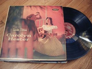   HESTER Scarlet Ribbons LP CORAL Buddy Holly Folk Rock Norman Petty