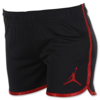 Kids Jordan Twisted Hero Shorts Black/Gym Red