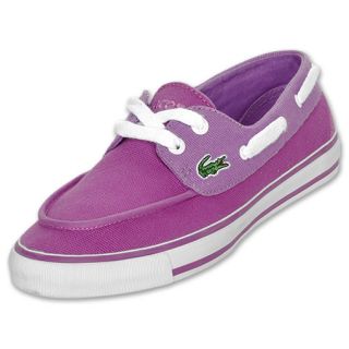 Lacoste Bateau Womens Casual Shoe Purple