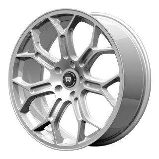 Motegi MR120 19x10 Silver Wheel / Rim 5x120 with a 35mm Offset and a