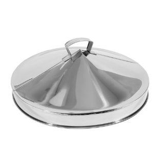 Town Food Service 18 Inch Stainless Steel Steamer Cover
