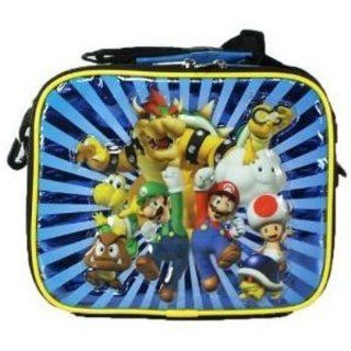 Super Mario insulated lunch bag Luigi Bowser Toad Goomba