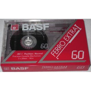 BASF Ferro Extra 60, Blank Cassette Tape  Players