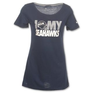 Nike Seattle Seahawks Team Dedication Womens NFL Tee Shirt