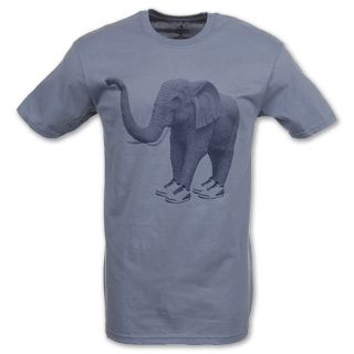 Jordan Elephant Rockin E Mens Tee Shirt Blue Dusk