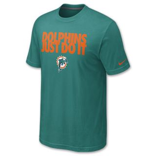 Nike Miami Dolphins Just Do It Mens NFL Tee Shirt