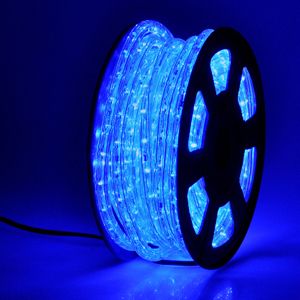  Blue LED Rope Light Great Indoor and Outdoor Home Lighting 110V