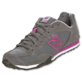 New Balance Womens 442 Casual Shoe Charcoal/Purple