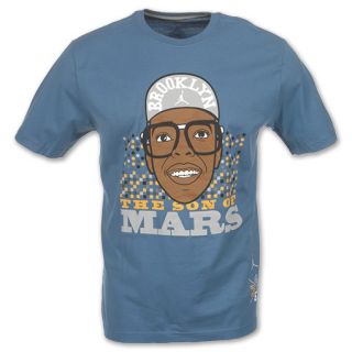 Jordan Son of Mars Mens Tee Shirt Shaded Blue/Dark