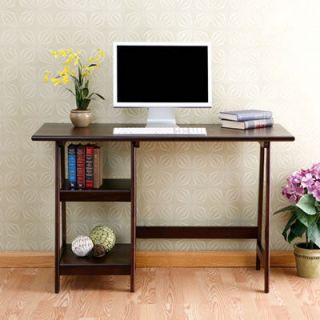 New Langston Espresso Writing Desk for Home Office