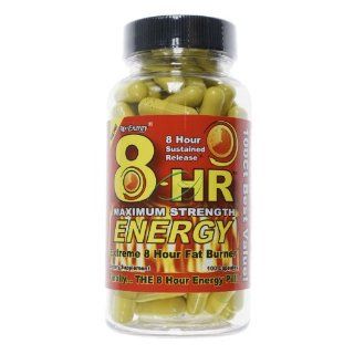 8 Hr Energy, Extreme 8 Hour Fat Burner, 100 Capsules, From