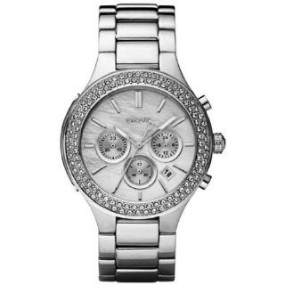 DKNY Mother of Pearl Chronograph Ladies Watch NY8177 Watches 