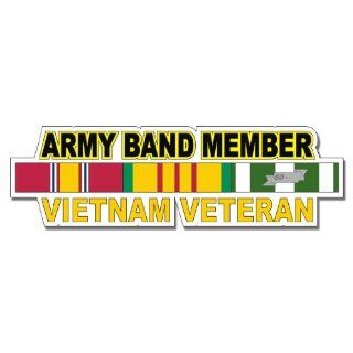 US Army Band Member Vietnam Veteran Window Strip Decal