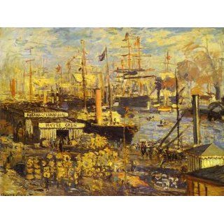 Claude Monet The Grand Dock At Le Havre  Art