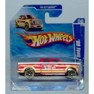 Hot Wheels 2010 122/214 HW City Works 06/10 RED 09 Ford F
