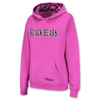 Maine Black Bears NCAA Womens Hoodie Pink