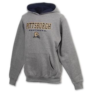 Pitt Panthers Stack NCAA Youth Hoodie Grey