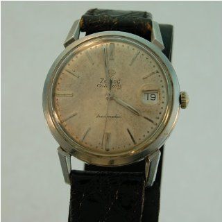 Vintage/Antique watch Mans Zodiac Calendar Watch Stainless Steel